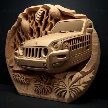 3D model Jeep Liberty (STL)